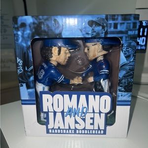 Romano and Jansen Handshake Bobblehead